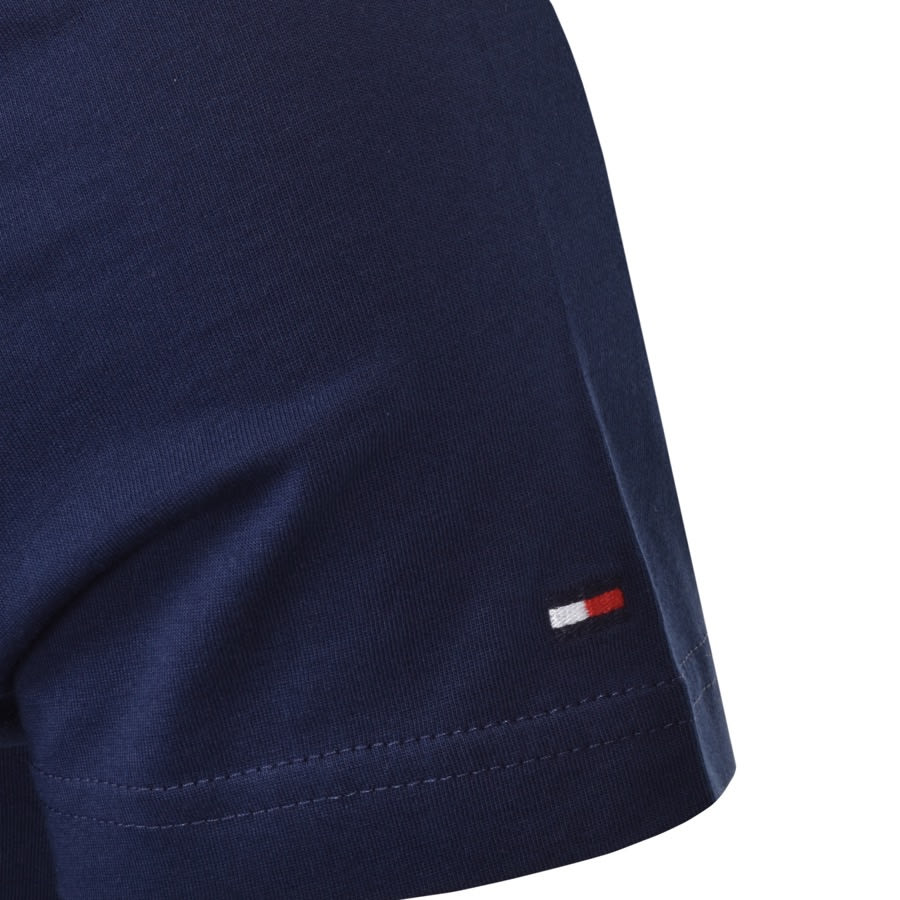 Alternative Image for ProductTommy Hilfiger Global Stripe T Shirt Navy3